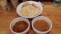 「二色味玉つけ麺（大盛）」@神保町 可以の写真