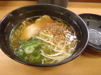 「出汁入り鶏ガラ醤油ラーメン(280円+税)」@スシロー 松戸八ケ崎店の写真