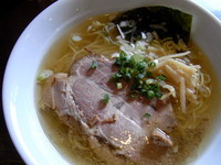 「中華そば(塩)」@地鶏中華そば 一本義の写真