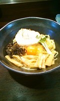 「玉子まぜそば」@らーめん 玉彦の写真