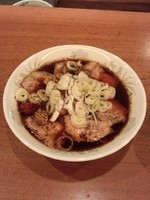 「【限定】富山ブラック（本場）＋白飯」@渡なべの写真