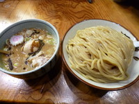 「特製つけ麺中盛」@銀座 朧月の写真