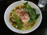 「比内地鶏と蛤のそば（5月限定）：880円」@麺喰屋 澤 水天宮本店の写真