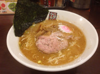 「煮干しラーメン680円」@煮干しらーめん 三代目 玉五郎 梅田第三ビル店の写真