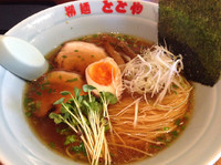 「ととやめん 鰹油入り 650円」@柳麺 ととやの写真