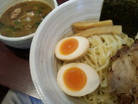 「濃厚つけ麺【きまぐれ限定】＋味玉(９００円)」@紗々の写真