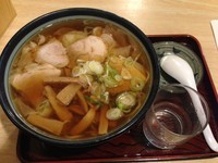 「ワンタンメン、700円」@ワンタンメンの満月 酒田本店の写真