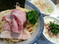 「つけそば￥800＋蛤丼￥300」@中華そば 四つ葉の写真