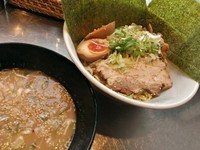 「魚介鶏ガラつけ麺 \800」@さんじの写真