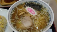 「ラーメン半チャーハンセット ７３０円」@古寿茂 日本橋店の写真