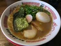 「【限定】「角中中華そば店」の中華そば：細麺＋味玉㋚ 　＋替玉」@きまはち商店の写真