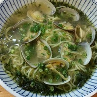 「あさりの潮そば  ８００円（５月２５日迄の限定）」@麺屋 渡来人（Try-Jin）の写真