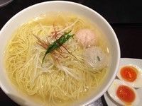 「あら炊き塩らあめん＋味玉子」@麺屋 海神の写真