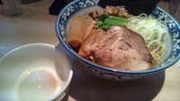 「3号油そば（温泉玉子付） 780円」@ラーメン 雷鳥の写真