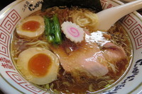 「中華そば＋味玉」@二代目 にゃがにゃが亭の写真