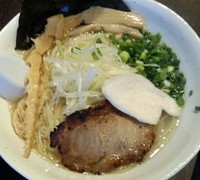 「限定・お魚清湯塩900+大盛100」@らーめん・つけめん 八角の写真