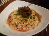 「汁なし坦々麺」@虎穴の写真