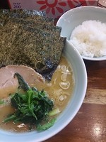 「のりラーメン」@横浜家系ラーメン 家家家 飯田橋店の写真