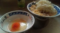 「らーめん（小）麺少なめ+玉子￥680+50」@らーめん大 蒲田店の写真