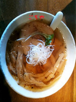 「しょうゆラーメン穂先メンマ」@手打ちラーメン創房 舌笑家の写真