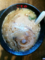「豆乳ラーメン穂先メンマ」@手打ちラーメン創房 舌笑家の写真