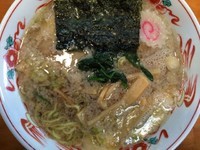 「こてこて醤油らーめん 620円」@めんや 梟の写真