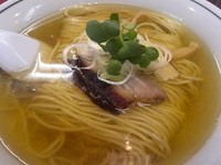 「塩煮干しそば　600円」@柴崎亭の写真