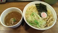 「黄　つけ麺、特盛」@煮干し らーめん てのごい屋 生田店の写真