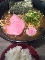 「華麗らーめん　750円（大盛り無料、ライスサービス）」@古都はピアノマンの写真