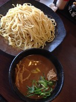 「濃厚魚介つけ麺」@濃厚とんこつラーメン 有頂天 小牧店の写真