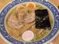 「特製中華そば900円」@中華そば 青葉 つくば店の写真