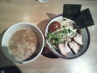 「特製濃厚煮干しつけ麺(並）」@鼈の写真