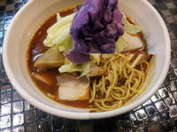 「海老リッチらーめん＋肉増し＋バジル替え玉」@らーめん 五ノ神製作所の写真