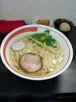 「【限定】アゴ塩ラーメン」@自家製麺SHINの写真