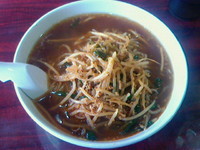 「台湾ラーメン大盛４１０円大盛無料」@山香菜房 米沢店の写真