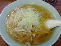 「ネギらーめん７５０円」@手打ラーメン 蔵八の写真