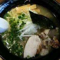 「鶏そば（塩）　６８０円」@麺屋 雷 鶏’sの写真