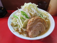 「普通盛（１枚）ニンニク」@麺屋 鳳の写真