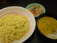 「バンプキンポタージュつけ麺」@ラーメン大至の写真