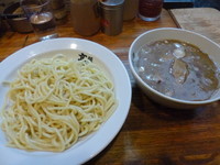 「半肉入りつけそば」@麺 髙はしの写真