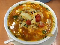 「トマト酸辣湯麺(¥570)」@中華食堂日高屋 相模大野店の写真