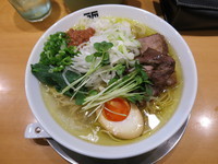 「AB塩中華そば（限定）：900円」@竹末東京プレミアムの写真