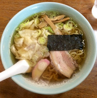 「ワンタンメン 600円」@お食事の店 みやこの写真