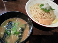 「【5/19.26夜限定】濃厚煮干のつけそば プレ販売￥820」@いりにぼの写真