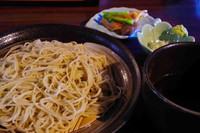 「手打ちもりそば＋山菜天婦羅」@吉田家住宅の写真