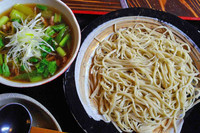 「鴨汁つけそば」@江戸切そば 英の写真