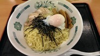「汁なしラーメン、大盛」@日高屋 小田急マルシェ登戸店の写真