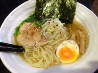 「塩我そば（680円）」@麺匠 我家の写真