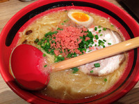 「あじわいえびみそ細麺＠780円」@えびそば一幻 新千歳空港店の写真