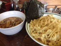 「夏季限定さっぱり醤油つけ麺」@横浜家の写真